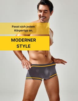Heren Low Rise Boxer Briefs Sexy IJs Zijde Ondergoed — thumbnail 5