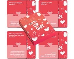 Conversatiekaarten voor Paren - Relatiekaarten Date Night - Verdieping Relatie - 50 Ontworpen Kaarten - 64 x 89 cm