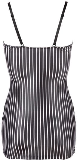 Cottelli Collection –  Secretaresse Mini Jurk met Stropdas voor Feestelijk Hete Avonden – Maat L - Zwart — thumbnail 2