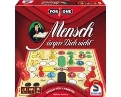 Mens Erger Je Niet Spel voor Één Persoon - Spannend Dobbelspel met Niveaus