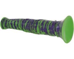 MIRA® Fantasy Dragon Dildo - Animal Dildo - Dildo XXL Extreme - Grote Dildo's XXL - Dildo Anaal Groot - Paars/Groen - 44cm x 30cm x 8cm