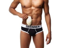 Heren Boxershorts met Butt Lifter Effect en Uitneembare Pads voor Lifting