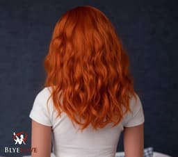 Sekspop Masturbator Pruik Licht Rood voor Love Doll Sexpop Blyelove.nl® — thumbnail 1