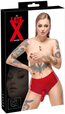 Latex Briefs red M — thumbnail 1