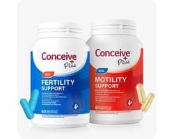 Conceive Plus Motility Bundle – Supplement voor mannelijke vruchtbaarheid – 60 capsules per product