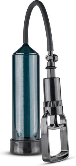EasyToys - Penispomp met Grippomp - Sex Toys voor Mannen - Voor een Hardere en Langere Erectie - 20 cm - Zwart — thumbnail 1