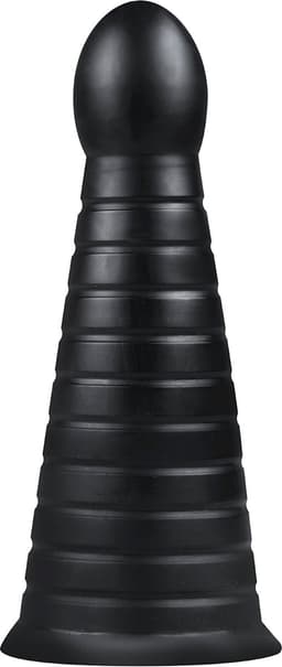 BUTTR - Devil Dog XXL Buttplug - Glad Materiaal - Buttplugs - Anal Plug - Sex Toys voor Vrouwen en Mannen - Seksspeeltjes - Butt Plug - Zwart — thumbnail 1