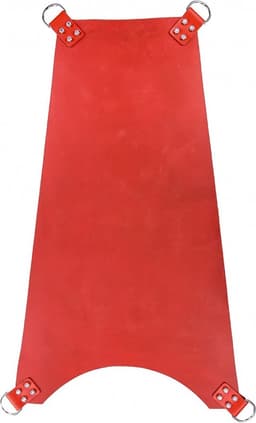 Adjusted Leather sling - 4 points - Red — thumbnail 3
