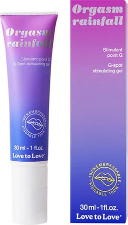 Love to Love - Orgasm Rainfall - G-spot stimulatiegel - 30 ml — thumbnail 1
