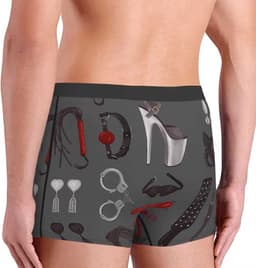 Uitdagende boxershort - BDSM Speeltjes - Heren - Erotiek - Ondergoed — thumbnail 3