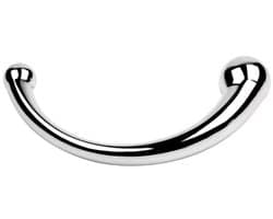 BOECK - Dildo - Metalen Dildo - G-Spot & Prostaat Massagestick - Roestvrij Staal - Seksspeeltje voor Mannen & Vrouwen - Erotisch Speelgoed – Ergonomisch Ontwerp – Intense Stimulatie - Large