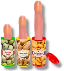 Fop Cadeau Spring Penis In Blik - Jumping Penis in Can – Display 12 Stuks - Verrassende Gag Gift! — thumbnail 3