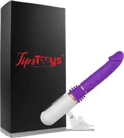 TipsToys® Vibrator Seksmachine Seksmeubel - Dildo Vibrerende Sexmachine - Krachtige Zuignap - Seksspeeltje voor Vrouwen — thumbnail 2