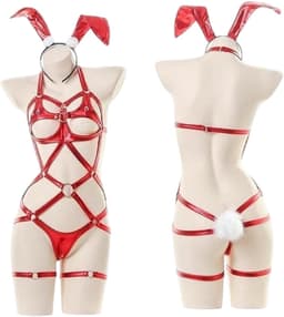 PleazureX- Lingerie Series - Pasen - Roleplay bunny - Erotische konijn roleplay setje - sexy — thumbnail 3