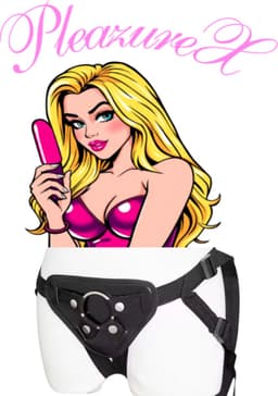 PleazureX - Sextoys Series - Pegging harnass - strap on - harnass - dildo pants - zonder dildo — thumbnail 2