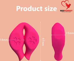 Set van twee magnetische klemmen - Tepelklem - Clitorisklem - 2 in 1 - Clip - BDSM - SM - Stimulatie - Pocketsize — thumbnail 3