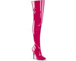 EU 41,5 = US 11 | SEDUCE-3010 | 5 Classic Plain Thigh Boot
