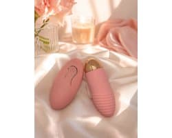 Vibrerend ei - draadloos met afstandsbediening- roze- seks speeltje- waterproof- kinky- fun for two - spannend - seksspeeltje - erotiek - vibrator -