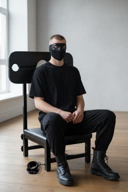 BUM BLING® Sex Stoel - Sex Chair - BDSM Meubel - Zwart - Verstelbaar - Met Voetboeien — thumbnail 3