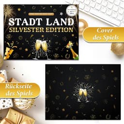 Feestspel Oudejaarsavond - Partyspel Familiespel - Gezellig Samenzijn - Speciale Categorieën - 50 Pagina's A4 - Feestelijk — thumbnail 2