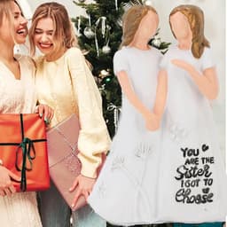 Dailygoods - Vriendschapsstandbeeld voor de Beste Vriendin als Uniek Cadeau — thumbnail 2