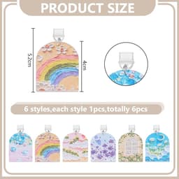 Dailygoods - Set van 6 USB Stofstekkers in Kleurrijke Designs — thumbnail 5