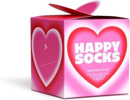 Valentijn Sokken Cadeauset met 2 Paren Hartjes Socken — thumbnail 4