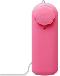 Mini Bullet Vibrator Met Afstandsbediening – Draadgebonden Bullet Vibrator in Roze – Traploos Regelbaar — thumbnail 3