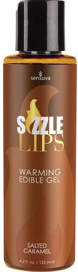 Sensuva - Sizzle Lips Zoute Caramel Warming Gel 125 ml — thumbnail 3