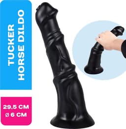 Lusty Tucker Dildo - 29,5 x 6 cm - XXL Dildo - Grote Dildo - XL Dildo - Fantasy Dildo — thumbnail 1