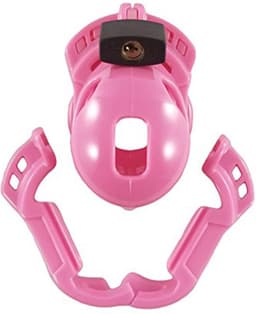 The Vice - Kuisheidskooi - Peniskooi - Chastity Cage - Roze - Verkrijgbaar in de Maten Mini Standaard en Plus Mini — thumbnail 4