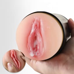 Masturbator voor Man - Pocket Pussy - Vagina en Mond - 2-in-1 - Kunstvagina - Nepvagina - Seksspeeltje - Masturbator Vagina en Mond - Blowjob Stimulator - Sexspeeltje - Zeer Realistisch en Discreet - Nep Kut - Geluidloos - Sekspop - Sexpop — thumbnail 3