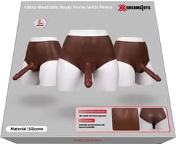 XX-DreamToys - Bodysuit - Female to Male - Drag - Ultra Realistisch Onderlichaam met Penis - Bruin M — thumbnail 4