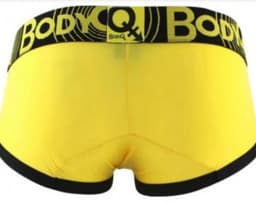 BodyQ Sexy Heren Boxershort – Geel & Zwart – Erotische Herenlingerie – Maat S — thumbnail 3