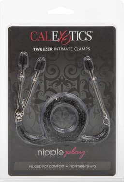 CalExotics - Tweezer Intimate Clamps - Bondage / SM Nipple clamps Zwart — thumbnail 3