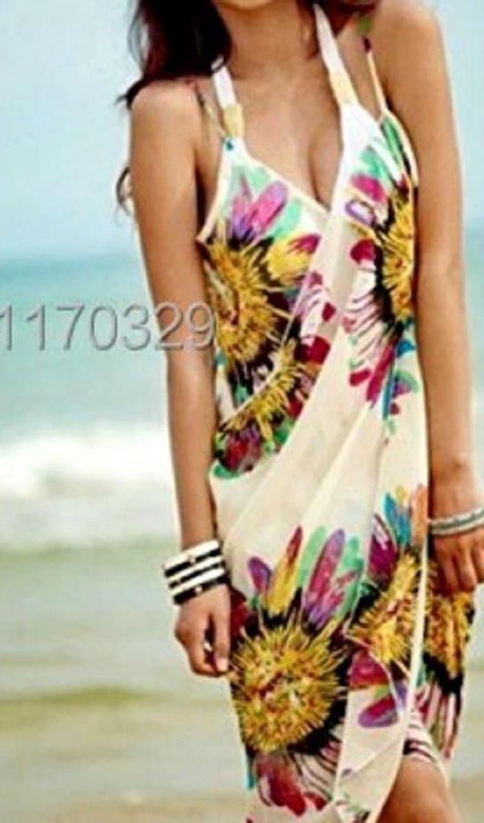 Tip Top Vintage Audio Zomer Vrouwen Strandjurk - One Size — afbeelding 1
