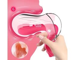 2 in 1 Speculum Vibrator - Vaginaal - Anaal - Spreider - 10 Standen - Roze