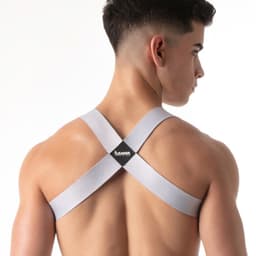 LEADER Essentials Harness Grey - MAAT S — thumbnail 3