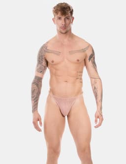Barcode Berlin Thong Gor Rose - MAAT XL - Erotisch Heren Ondergoed - String voor Man - Sexy mannen String — thumbnail 3