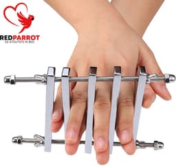 RVS Handboeien deluxe - Verstelbaar - BDSM - One size — thumbnail 2