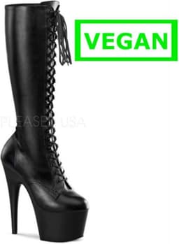 Adore-2023 black matte - (EU 37 = US 7) - Pleaser — thumbnail 1