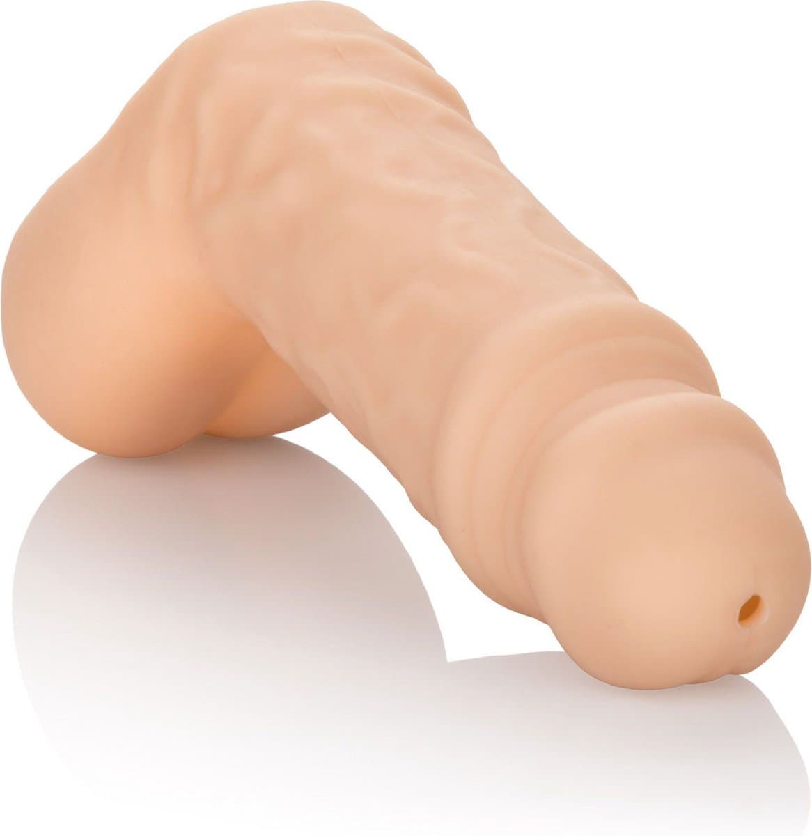 Calexotics - Siliconen Holle Packer Penis - Om Staand te Kunnen Plassen - Plassex - FtM Drag - Lichte Huidskleur — afbeelding 1