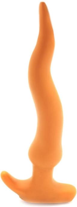 Gold Play - Soft Liquid Siliconen Anaal Dildo - Wave - Goud L — thumbnail 5