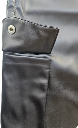 BNDGx® - Korte Broek Heren - Maat S - Open kruis Erotische Sex kleding - Nep Leer BDSM porno outfit Man Rollenspel kleding — thumbnail 3