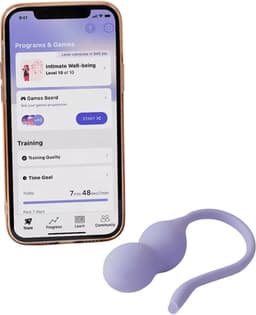 Perifit Care+ Dynamische Kegel-oefenapparaat - Lila — thumbnail 1