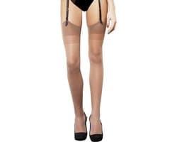 Fiore jarretel kousen Justine maat 3XL natural