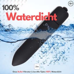 Mini-Vibrator Bullet | Waterdicht | G-Spot | Clitoris stimulator | zwart — thumbnail 3