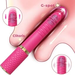 Stotende Dildo – Prostaat Stimulator - Neukmachine voor Mannen - Dildo Mannen Anaal Vibrerende - Bewegende Dildo - Sexmachine Dildo - Prostaat Vibrator Mannen Stotend - Dildo Anaal Groot – 100% Waterdicht — thumbnail 5