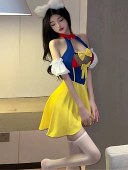 Cosplay Anime rollenspel - Wijde rok - Poppetje - Inclusief kousen - BDSM — thumbnail 5
