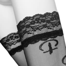 Panty Pushers Hold Up Kousen - Multi Logo — thumbnail 4
